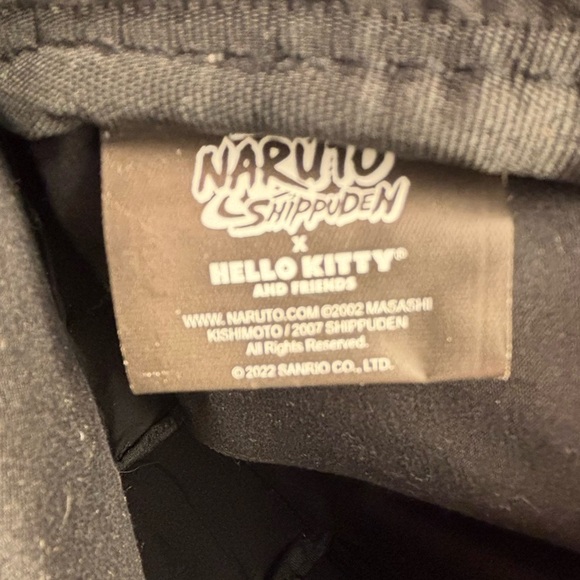 Loungefly Sanrio Hello Kitty x Naruto Shippuden Cosplay Mini Backpack - Picture 9 of 12